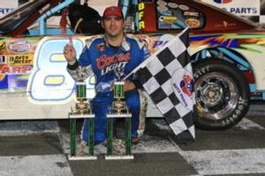 #88 Woody Pitkat in Victory Lane 5/31/13